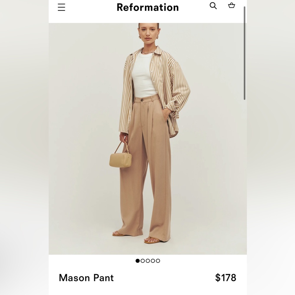 Reformation Mason Pants